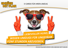 E-Card Hund abzugeben!